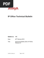 Download IP Office Technical Bulletin Avaya by   SN29534325 doc pdf