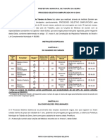 Prefeitura Municipal de Taboão Da Serra Processo Seletivo Simplificado #01/2016