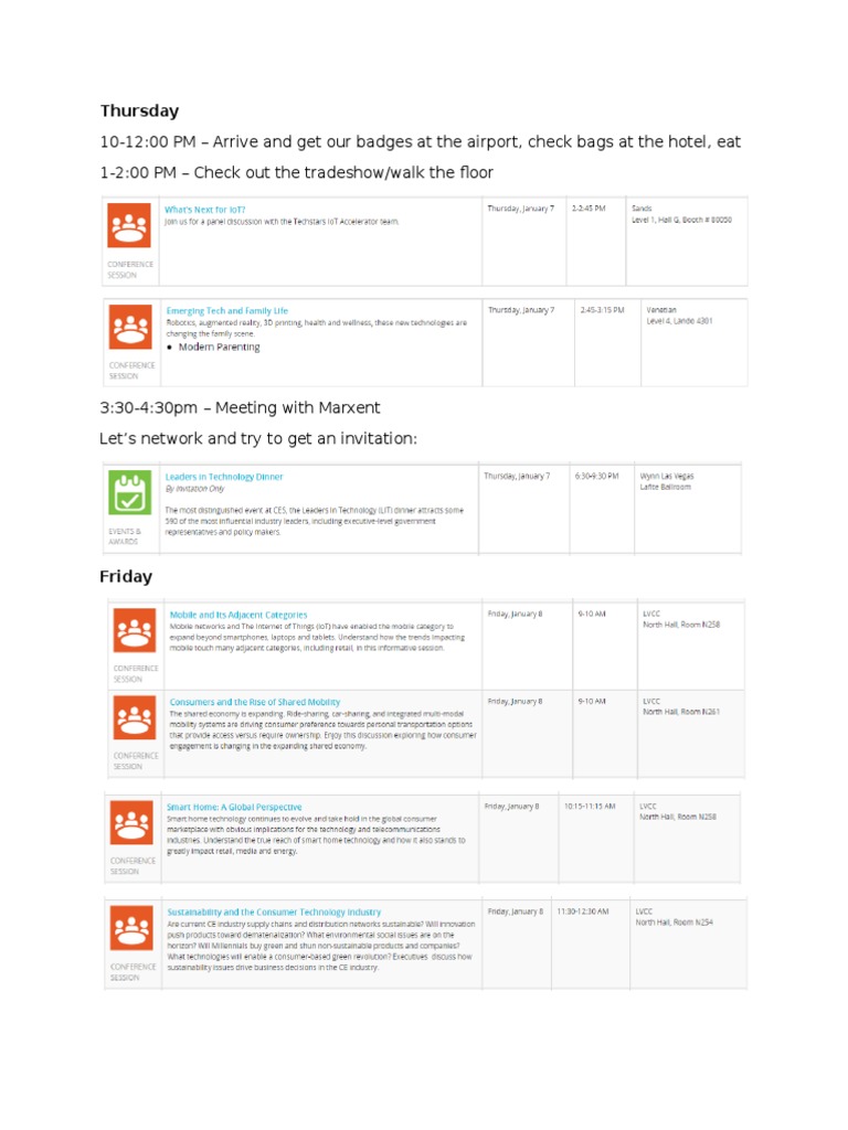 Ces Schedule PDF