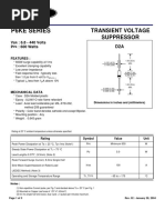 datasheet P6KE13A