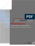 Whitepapers: Epsilon Entertainment