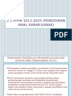 2.1 PPPM 2013-2025 (Pendidikan Awal Kanak-Kanak)