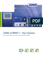 JUMO mTRON T - Your System: The Scalable Measuring, Control and Automation System
