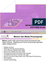 Memori Dan Media Penyimpanan