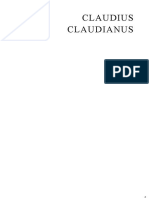 Claudius Claudianus Versei