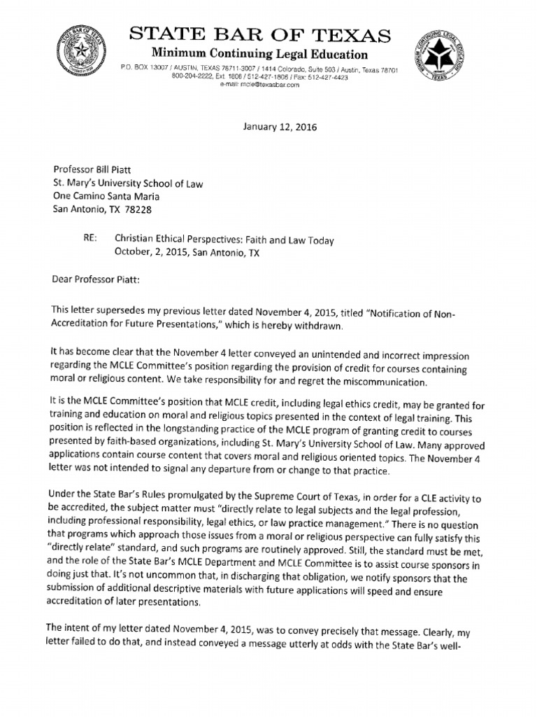 State Bar Letter PDF