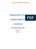 Informe de Sumador