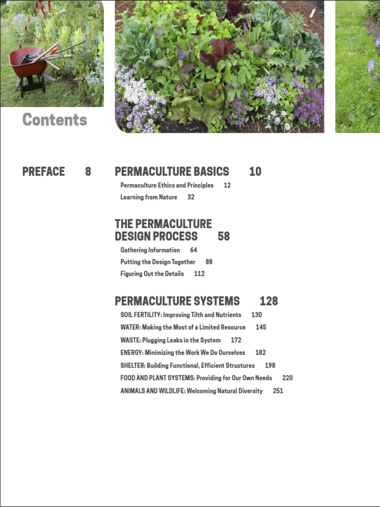 Permaculture Basics and Design Principles | PDF