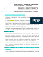 Algunas Caracteristicas de Las Ideas de Los Niños y Sus Implicaciones en La Enseñanza