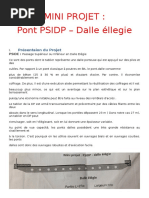 Rapport B.E Béton