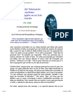 Charles Spurgeon: Todo El Evangelio en Un Solo Versículo: Sermón 2300: Tabernáculo Metropolitano