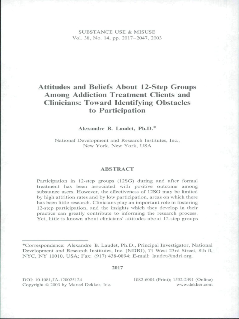 12 Step Groups | PDF | Twelve Step Program | Recovery Approach