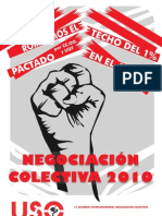 NEGOCIACION COLECTIVA 2010