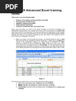 MS Excel Advancedwwe