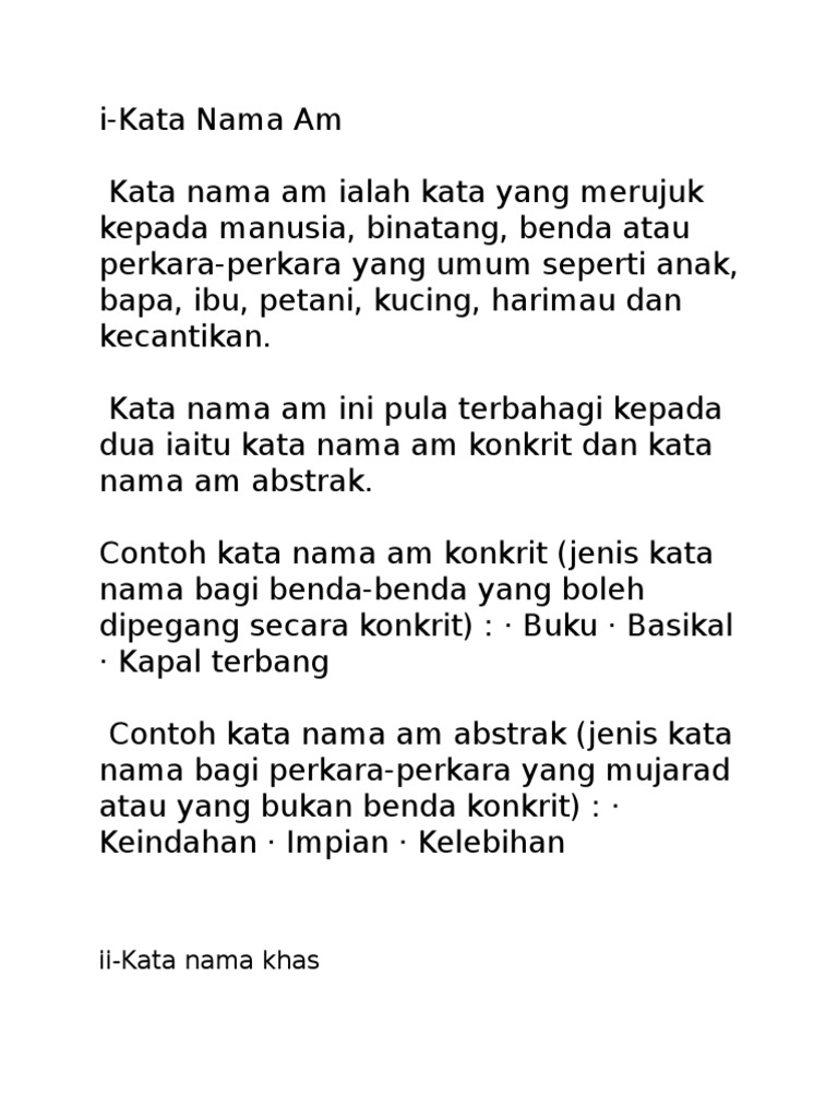 Kata Nama  PDF