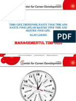 Time Management -Curs