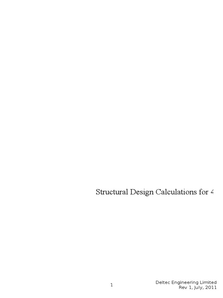 Portal Frame Rafter Design | PDF | Strength Of Materials | Screw