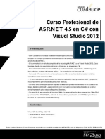 4.5 en C# Con Visual Studio 2012