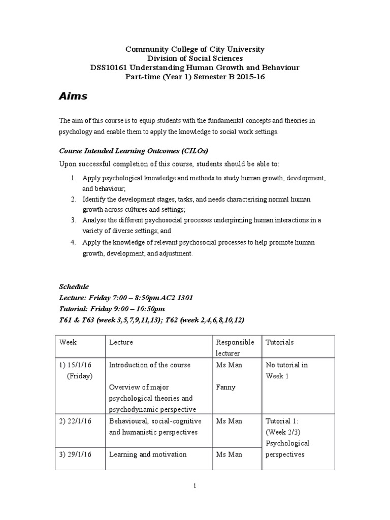 Training course outline picture