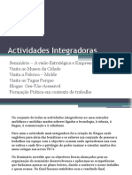 Actividades Integradoras