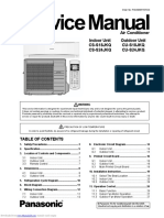 Panasonic Split AC CS-S18JKQ PDF
