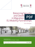 Balancing Security and Development in Migration Policy