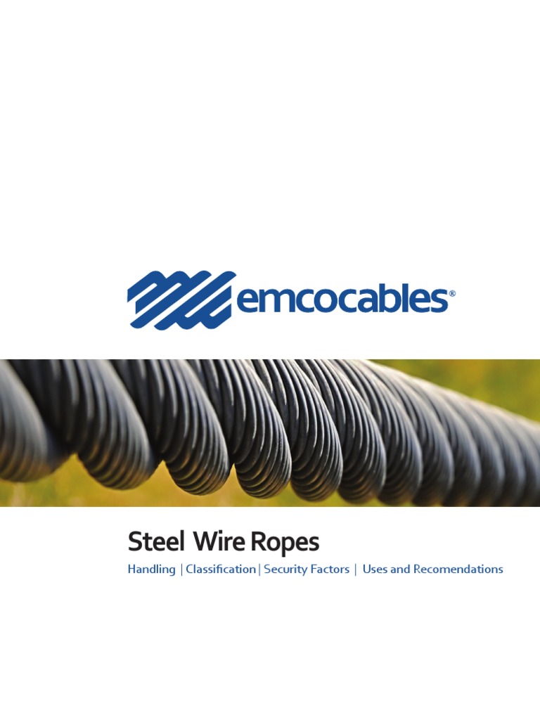 Steel Wire Ropes PDF Wire Rope