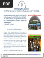 Stopsley High School CERN 2016 Appeal Fund Flyer