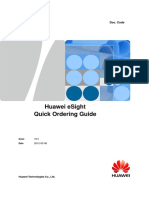 Huawei ESight Quick Ordering Guide