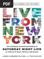 Live From New York The Complet - James Andrew Mill PDF | PDF ...