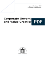 Corp Gov and Value Creation-Jean-Paul Page, CFA University of Sherbrooke