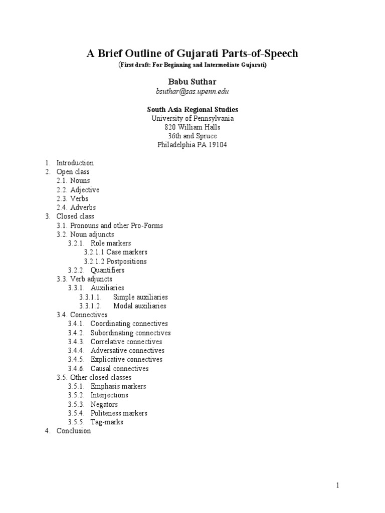PARTS OF SPEECH IN GUJARATI PDF WITH EXAMPLES intelligence overview