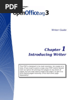 Open Office - Writer Guide