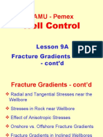 9A. Fracture Gradients - Cont'd