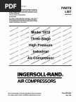 Compressor - Ingersoll-Rand Parts List (15T) | Valve | Gas Compressor