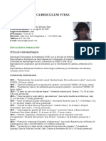 Curriculum Vitae Tindouf