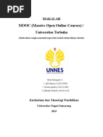 Download Makalah Kelompok 12 Analisis MOOC Univ Terbuka by Panji Untoro SN295442957 doc pdf