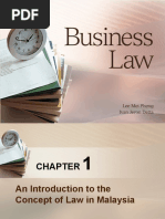 BL Chapter 1-Introduction To The Concept of Law