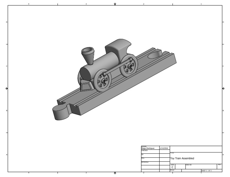 Toy Train Assembly | PDF