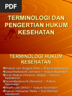 Download Kuliah 2 amp 3 - Terminologi Dan Pengertian Hukum Kesehatan by Priska_Nurina_3266 SN29544921 doc pdf