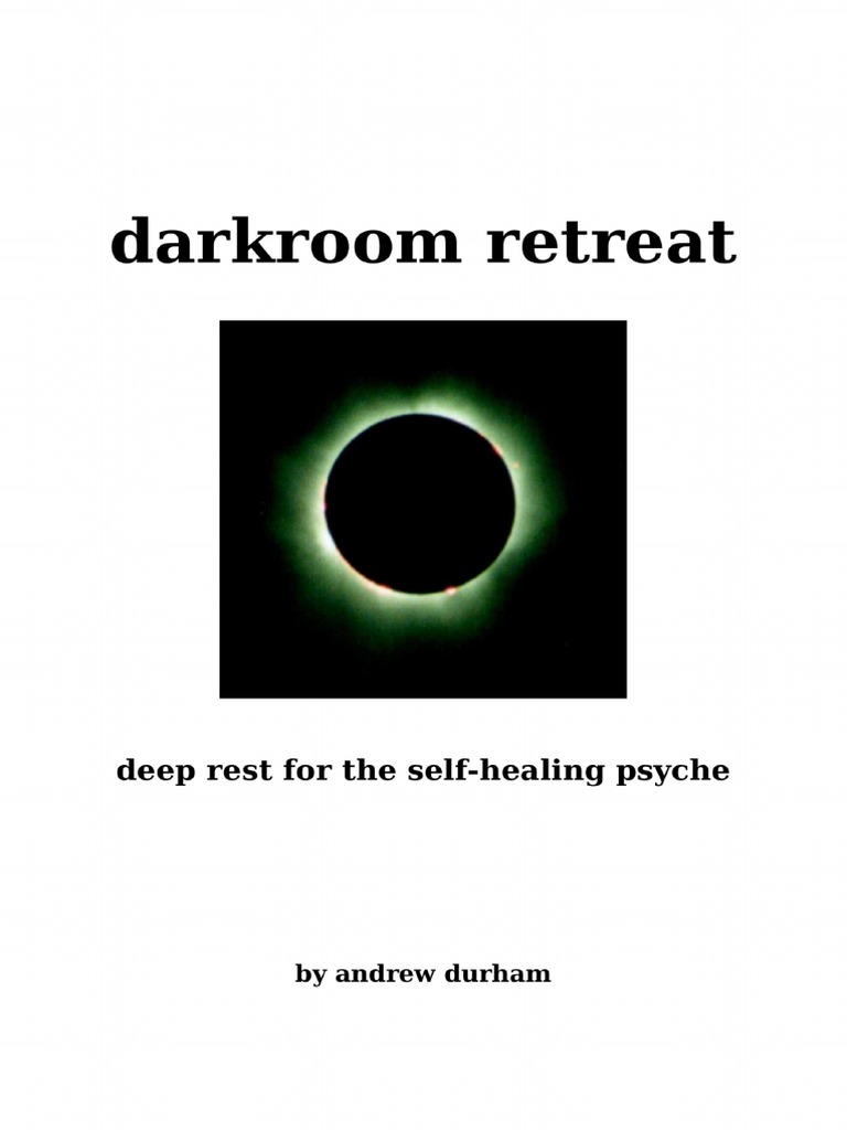 Darkroom Retreat PDF Psychological Trauma Denial
