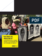 Informe: La Respuesta Del Estado Frente A La Desaparición de Personas en México