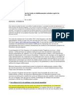 Circulaire 2015-206 Du Ministère de L'intérieur en Date Du 25 Novembre 2015