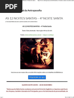 As 12 Noites Santas – 4ª Noite Santa (Bva)