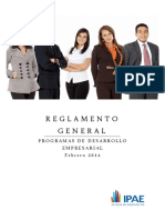 Reglamento PDE 2014 Actualizado A Diciembre