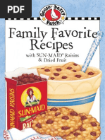 Download Family Favorite Recipes Cookbook with Sun-Maid Raisins  Dried Fruit by Gooseberry Patch SN29547276 doc pdf
