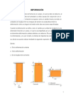 Relación Esfuerzo - Deform