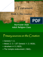 LDS Old Testament Slideshow 03: The Creation