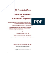 300 Solved Problems Soil / Rock Mechanics and Foundations Engineering