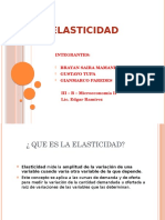 Diapositivas de La Elasticidad 3er Ciclo B